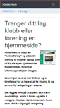 Mobile Screenshot of klubbweb.no